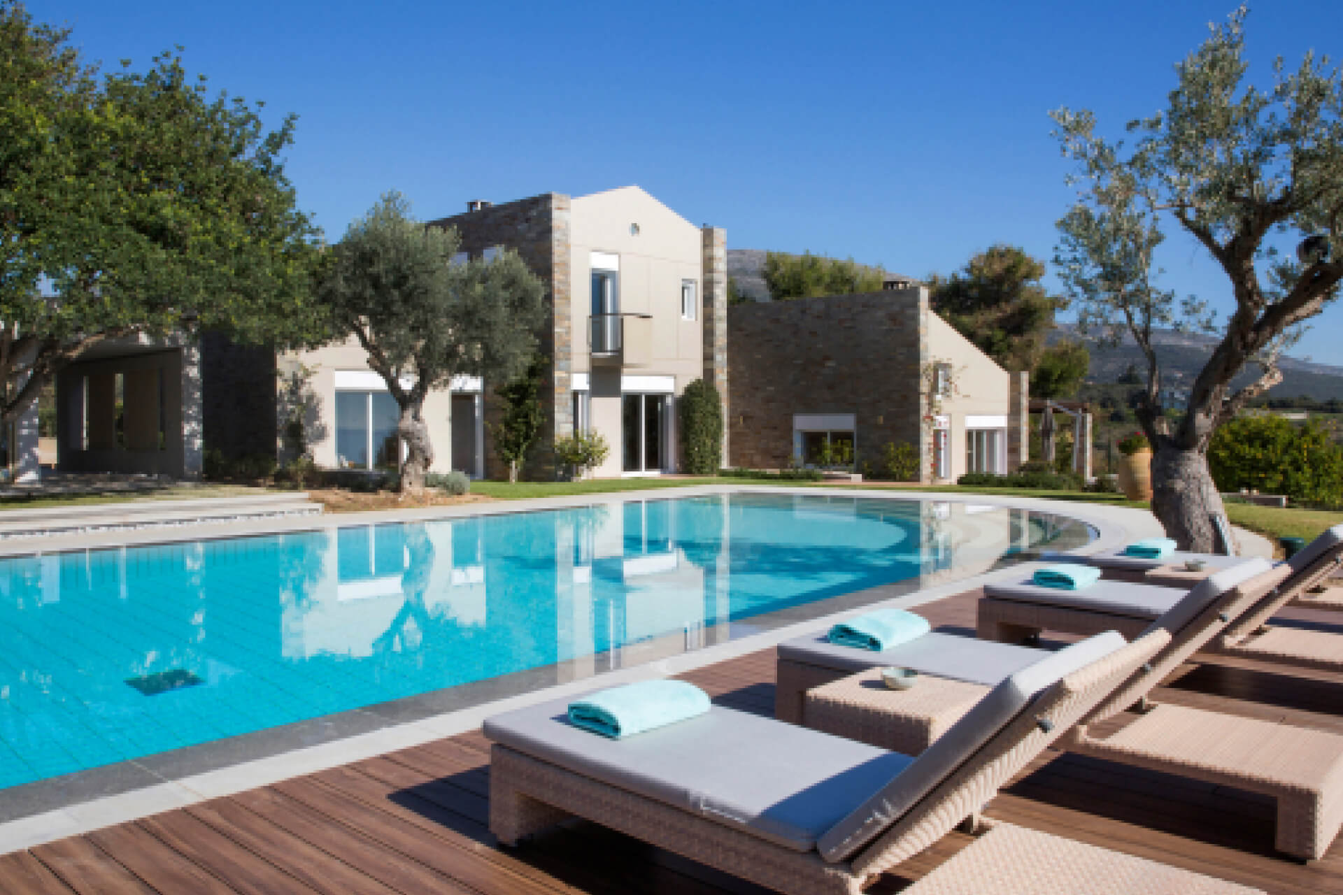 Luxury villas on Evia